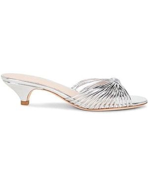 Loeffler Randall Sandalen Mit Kitten-Heel-Absatz Und Riemen Dixie - Weiß