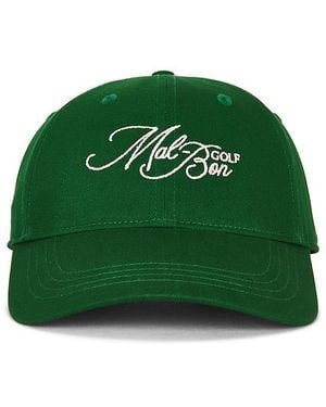 Malbon Palmetto Dad Hat - Green