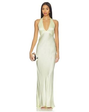 Bec & Bridge X Revolve Frida Halter Dress - White