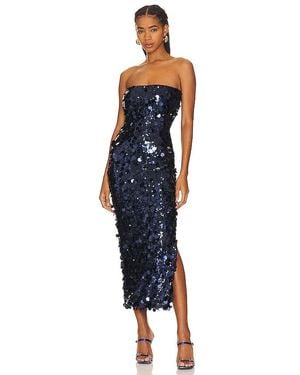 Runaway the Label Gabourne Dress - Blue