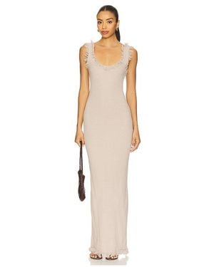 SNDY'S Skyler Maxi Dress - Natural