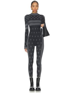 Skims First Layers Turtleneck Catsuit - Black