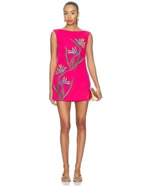 YELLOW THE LABEL Bird Of Paradise Dress - Pink