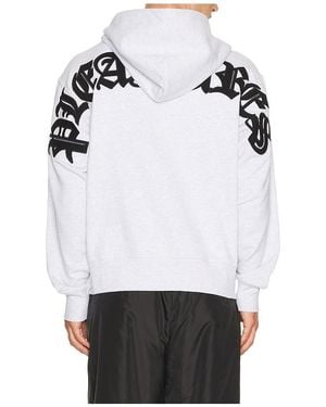 Pleasures Neural Zip Hoodie - White