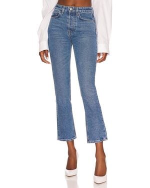 GRLFRND Karolina High Rise Skinny - Blue