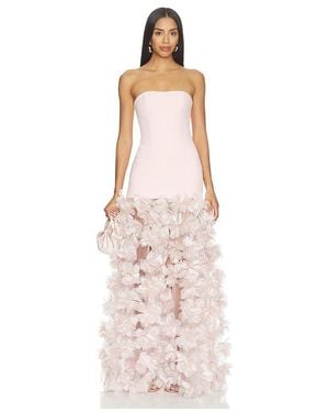 Bronx and Banco Harper Strapless Gown - Natural