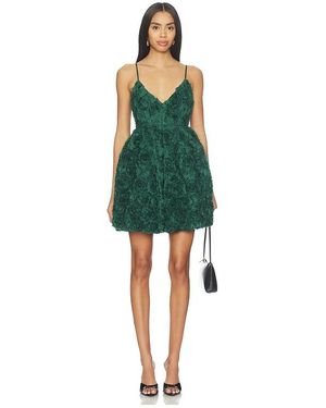 Susana Monaco Kleid Mit Blumenmuster - Grün