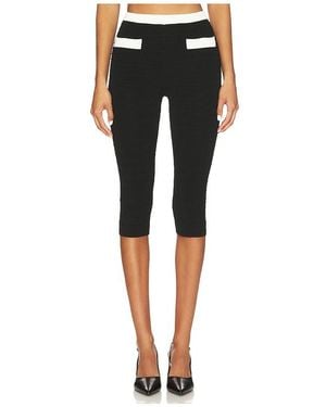 MAJORELLE Chanthra Capri - Black