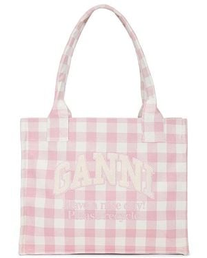 Ganni Tasche Shopper - Pink