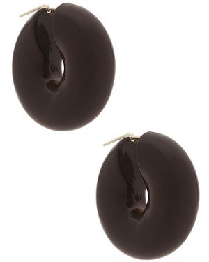 Uncommon Matters Stratus Hoop Earrings - Black