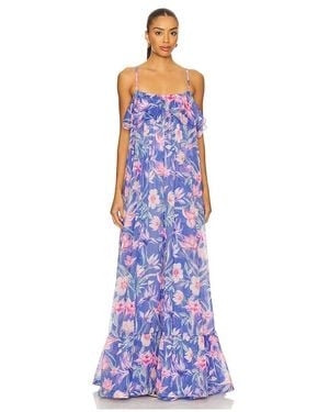 PATBO Maxikleid Amaryllis - Lila