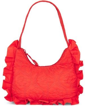 Damson Madder 90's Frill バッグ - レッド
