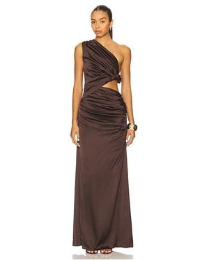 House of Harlow 1960 X Revolve Carrie Gown - Brown