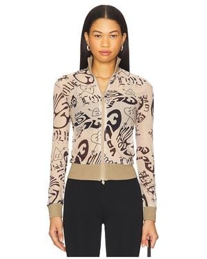 Juliet Johnstone Mesh Track Jacket - Natural