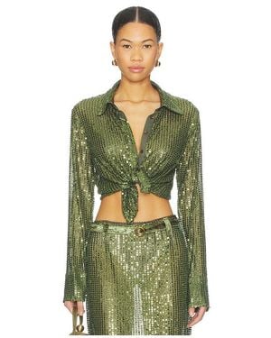 Siedres Sezanne Top - Green