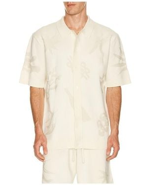 Filling Pieces Breaking Bread Knit Shirt - Natural
