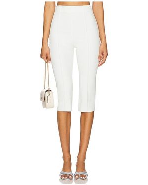 Lovers + Friends Cindy Cropped Capri Pant - White
