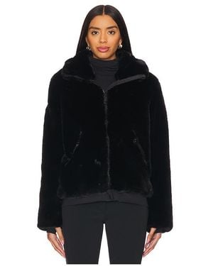 Sam. Nicole Faux Fur Jacket - Black