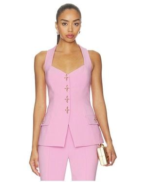 Nadine Merabi Zoe Waistcoat - Pink
