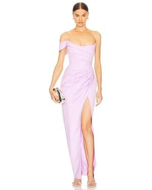 SAU LEE Brandi Gown - White