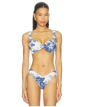 Montce Hayden Bikini Top - Blue
