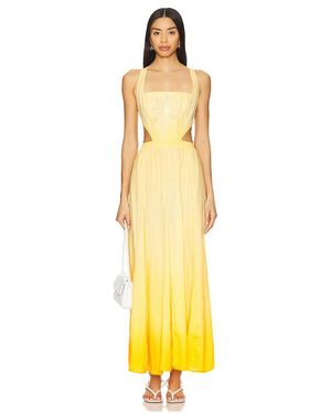 Maaji Boho Sunrise Canary Dress - Yellow