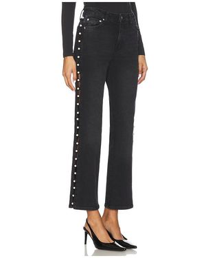 Jonathan Simkhai Hochgeschnittene Hose Mit Geradem Bein Amelia - Schwarz