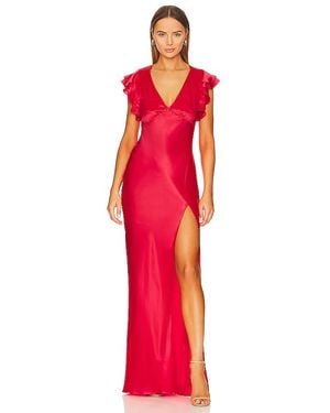 Amanda Uprichard X Revolve Cecelia Gown - Red