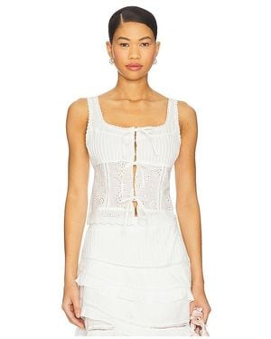 Astr Kensley Top - White