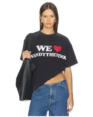 VANDY THE PINK We Love Vtp Tee - Black
