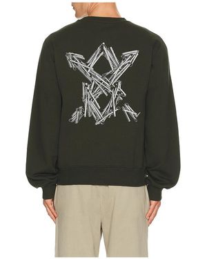 Daily Paper Matchstick Shield Sweatshirt - Black