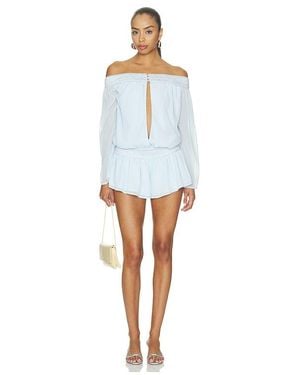 Tiger Mist Tessie Playsuit - Blue