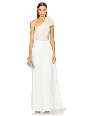 Michael Costello Leanna ボディスーツ - ホワイト