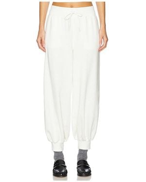 Polo Ralph Lauren Fleece Balloon Pant - White