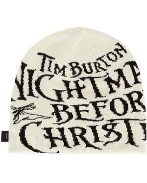 Huf X The Nightmare Before Christmas Nightmare Reverse Skull Beanie - Black