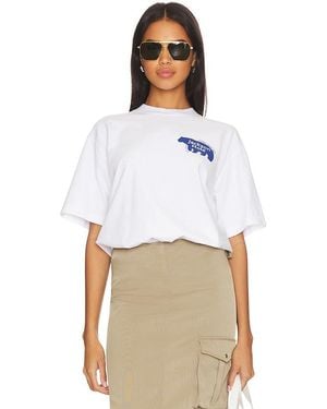 Diamond Cross Ranch Polar T-Shirt - White
