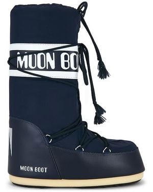 Moon Boot Icon Nylon Boot - Blue
