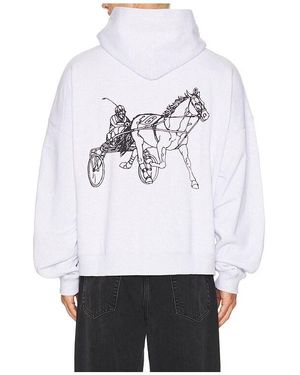 Siegelman Stable Racing Stable Hoodie - White