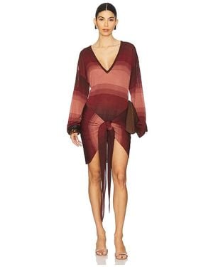 The Attico Kleid - Rot