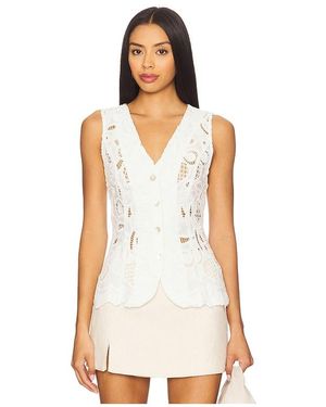 Astr Meira Vest - White