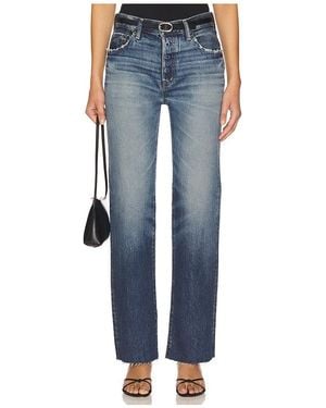Moussy Gleason Straight Jeans - Blue