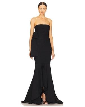 Michael Costello X Revolve Anyssa Gown - Black