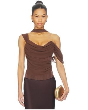 LPA Adara Corset Top - Brown
