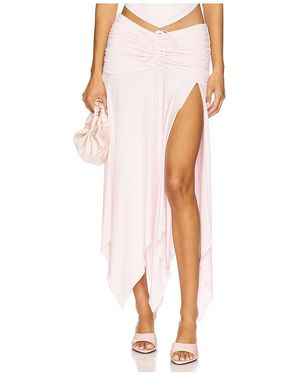 Lovers + Friends Surya Midi Skirt - White