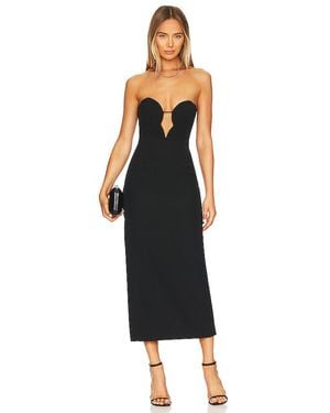Bardot Eleni Chain Midi Dress - Black