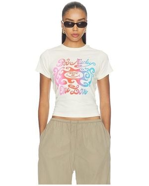 Daydreamer Camiseta Bob Marley One Love Gradient Vintage En Talla (También En Xs, S, M, Xl) - Neutro