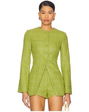 Amanda Uprichard X Revolve Berlin Jacket - Green