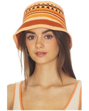 Lack of Color Hut Cape - Orange