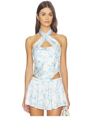Lovers + Friends Alana Top - White