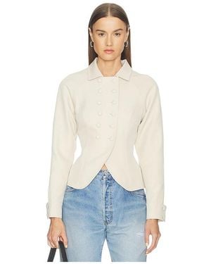 Lioness Form Jacket - White